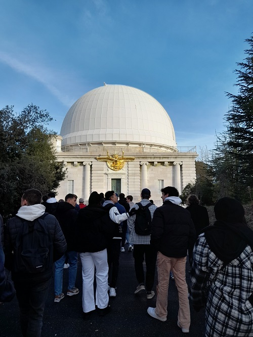 Arrivée à l'Observatoire