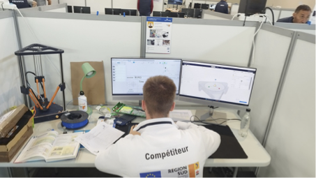 WorldSkills Les Eucalyptus Nice 2025 Rapahel Potelouin A