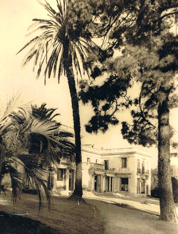 Villa Les Eucalyptus en 1944